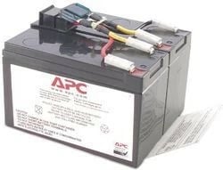 Modul baterie APC RBC48 për SMT750I/SUA750I, 7.2Ah, 12V, 2 copë, e zezë