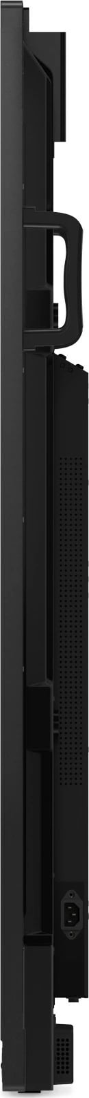 Ekran i madh interaktiv Lenovo ThinkVision T75, 75 inç, 4K Ultra HD, LED, Touchscreen, Raven Black