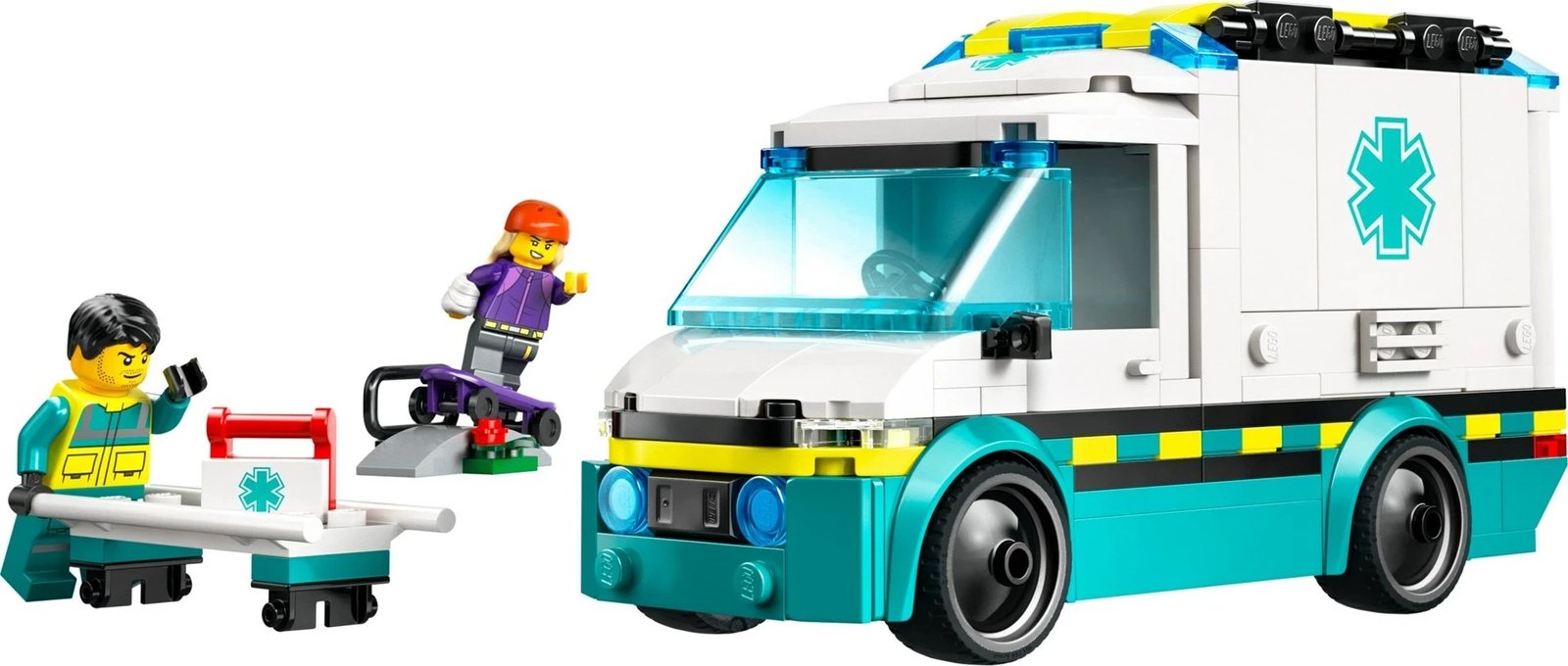 Set LEGO City 60451 Ambulancë, 184 pjesë