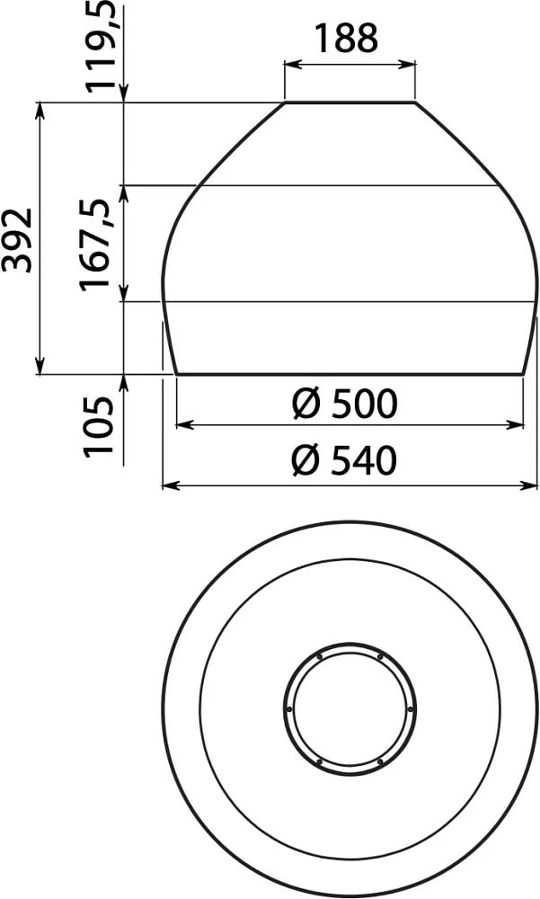 Aspirator FALMEC Sophie, 54 cm, hiri Aspirator FALMEC Sophie, 54 cm, hiri