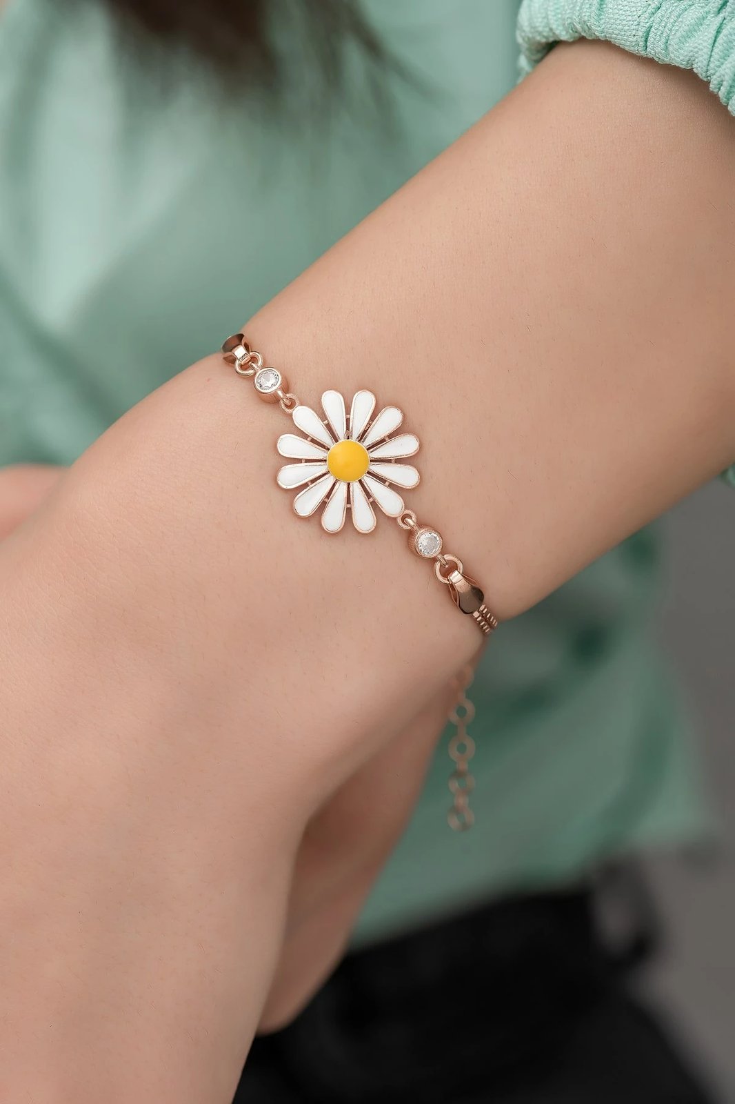 Byzylyk argjendi Jumeon, NRZ99303, ngjyrë rozë e artë, e bardhë, e verdhë