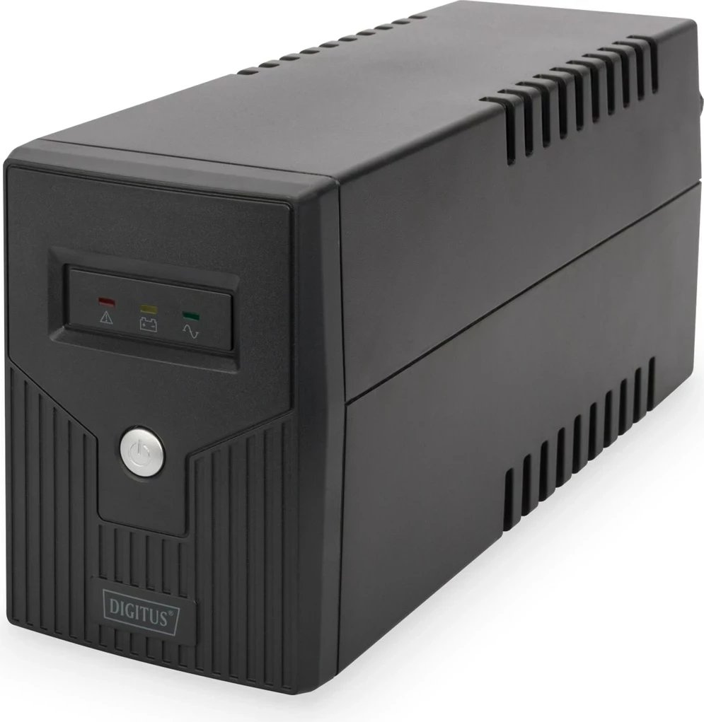 UPS DIGITUS DN-170063-B, 600 VA/360 W, 2 dalje AC, E zezë