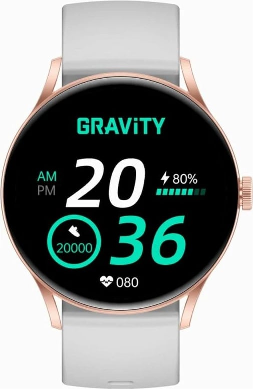 Smartwatch Gravity për femra, rozë