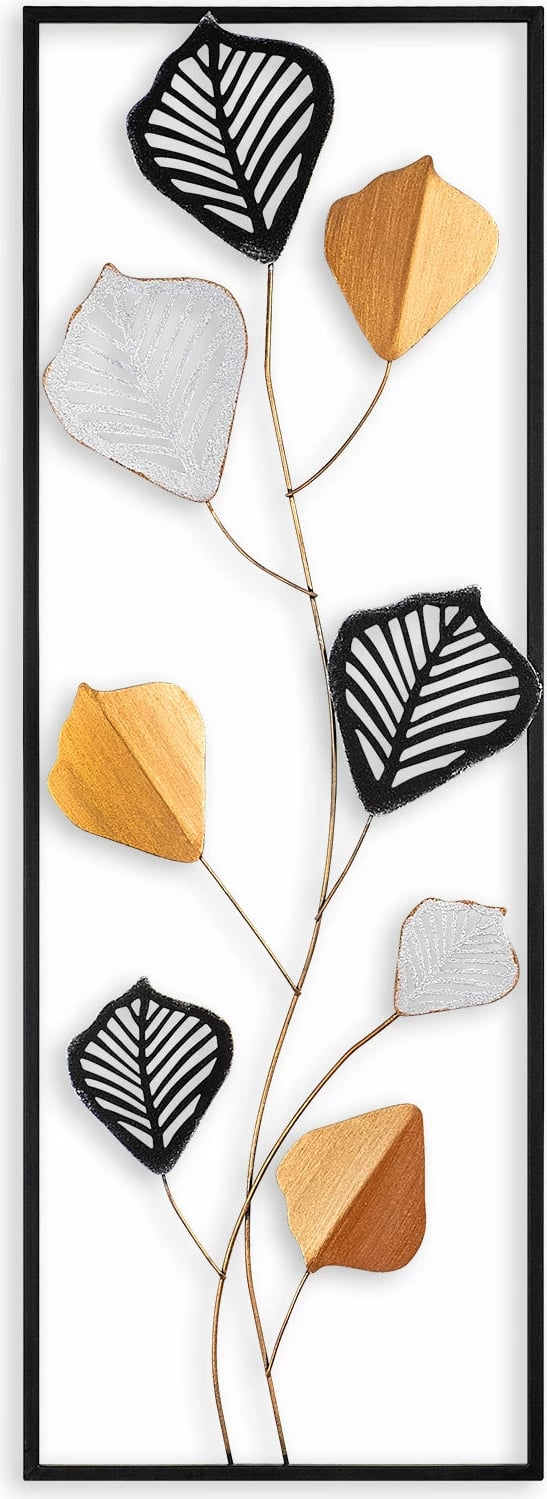 Aksesor dekorativ metalik për mur, Wallity, Crabtree, shumëngjyrësh