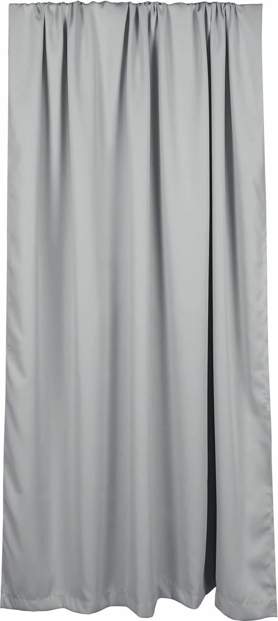 Perde ngjyrë gri e çelët, Aberto Design, 140x250cm