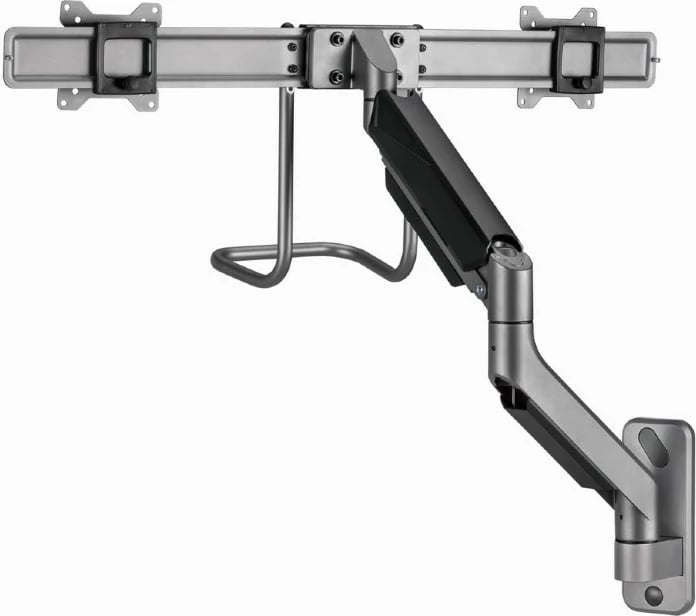 Mbajtës muri për dy monitorë Gembird MA-WA2-02, 17-32 inç, i zi Mbajtës muri për dy monitorë Gembird MA-WA2-02, 17-32 inç, i zi