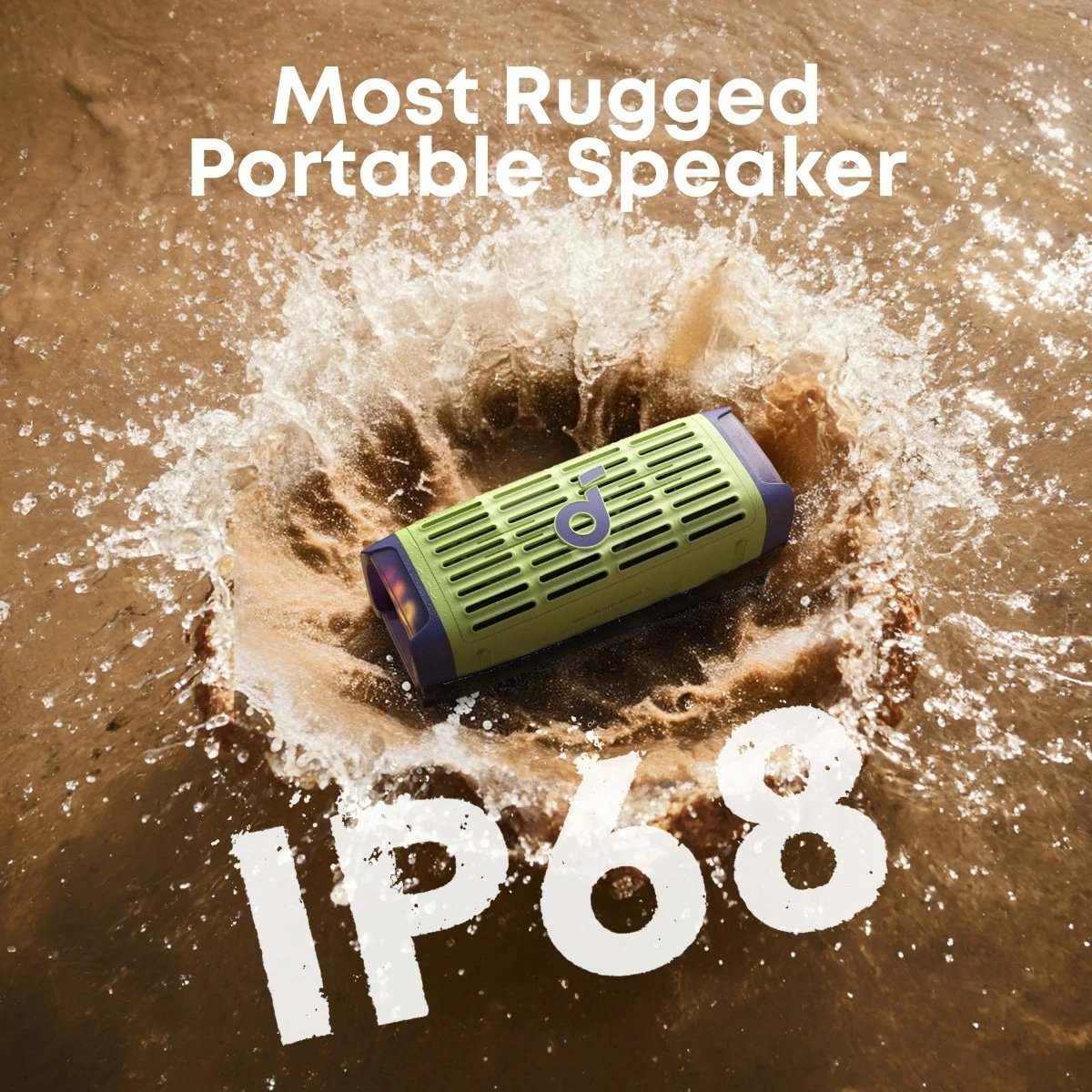 Altoparlant portativ Anker Soundcore Boom 3i, Bluetooth, 16 orë bateri, i gjelbër