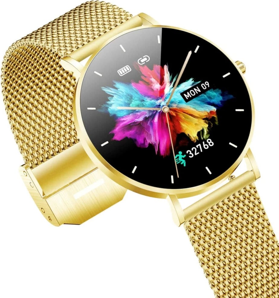 Smartwatch Manta Multimedia Alexa Lux Gold + rrip rozë