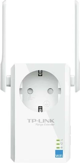 Përsëritës Wi‑Fi, TP-Link TL-WA860RE, 300 Mbps, prizë e integruar, antena të jashtme, i bardhë