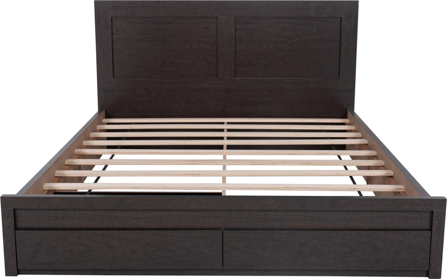 Krevat CAPRI FH312.11 me 2 sirtarë melamine, ngjyrë wenge, për dyshek 150x200 cm