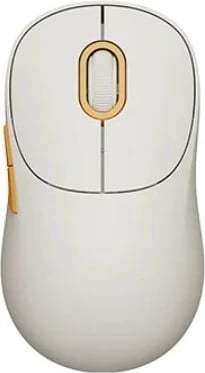 Maus wireless Xiaomi Wireless Mouse 3, 2.4 GHz/Bluetooth, 1200 DPI, 5 butona, Bardhë