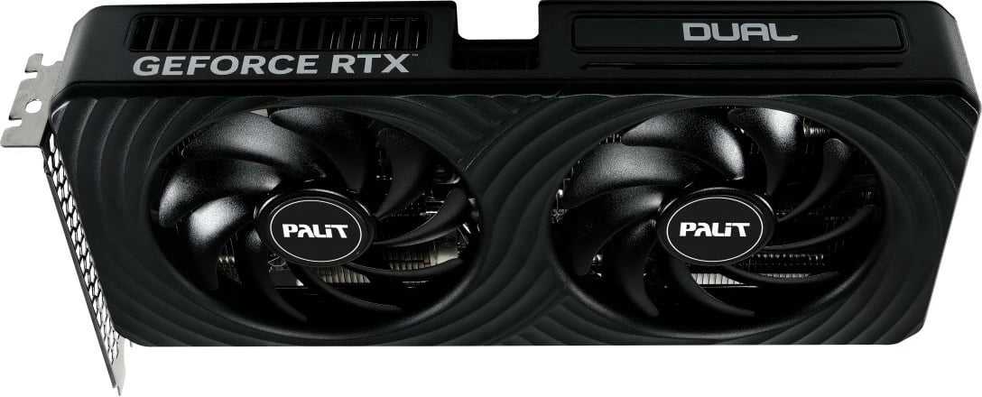 Kartë grafike Palit GeForce RTX 5060 Ti, 8 GB GDDR7, DUAL OC, PCI-E 5.0, e zezë