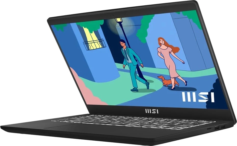 Laptop MSI Modern 14 C12MO-868PL, 14'' Full HD, Intel® Core™ i5, 16 GB RAM, 512 GB SSD, Wi-Fi 6, Zi