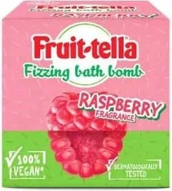 Bombolë për banjo Fruit-tella Raspberry për femra dhe fëmijë, 140g
