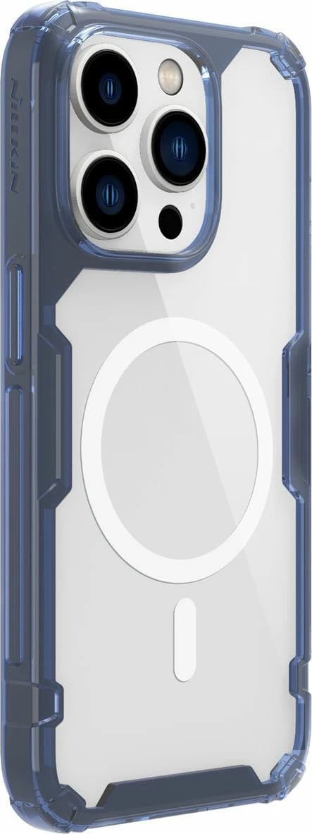 Mbështjellës Nillkin Nature Pro për iPhone 15 Pro Max me MagSafe, blu