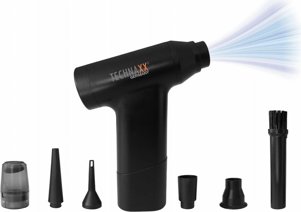 Fshesë me korrent pa kabllo Technaxx TX-293, 160 W, 120 min, E zezë