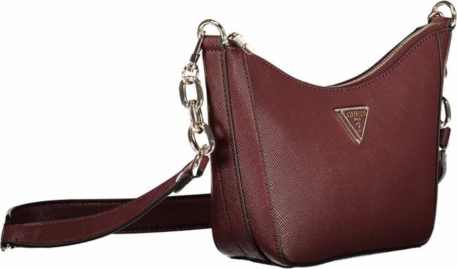 Çantë dore Guess Jeans, kafe