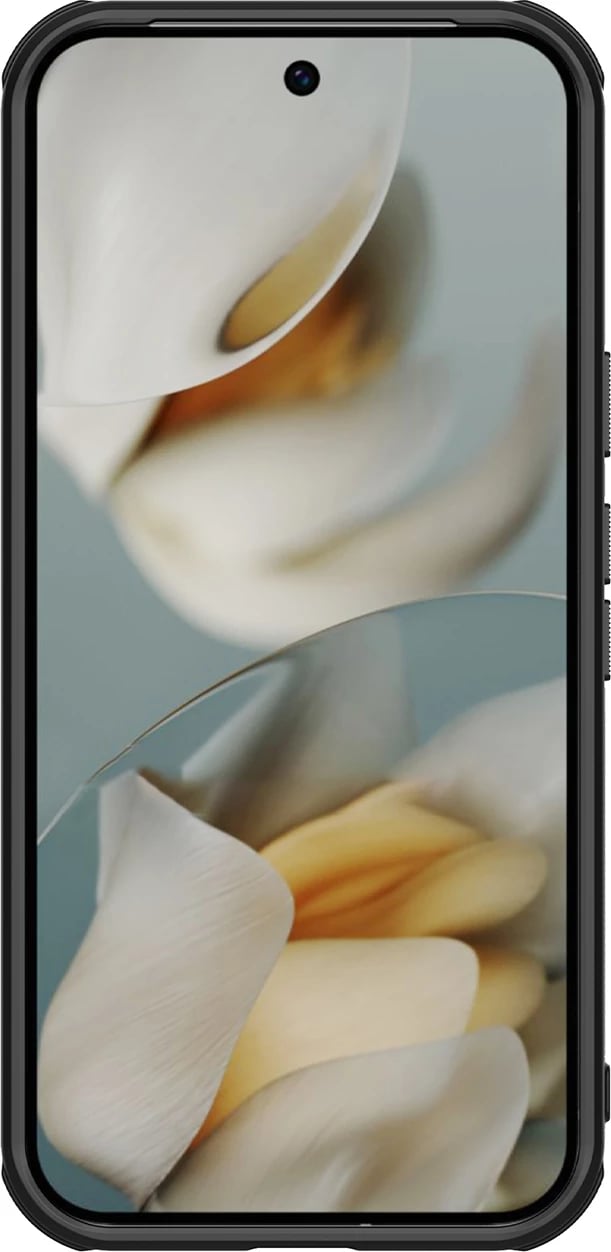 Mbështjellës Nillkin Super Frosted Shield Pro Magnetic për Google Pixel 10/10 Pro, kompatibil me MagSafe, PC+TPU, profil i hollë, i zi