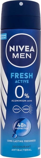 Deodorant spray Nivea Men Fresh Active për meshkuj 150ml