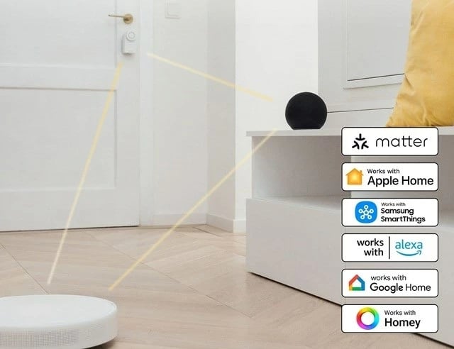 Bravë inteligjente Nuki GO, wireless, për dyer, e bardhë
