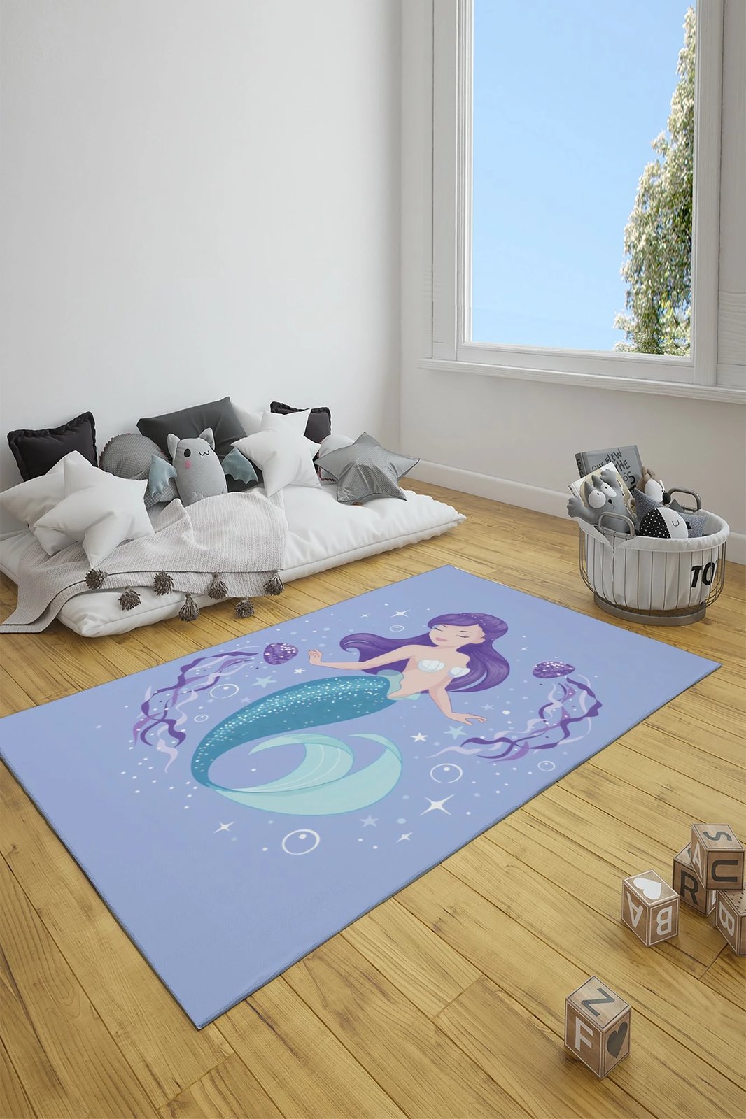 Qilim për fëmijë, shumëngjyrësh, 80x150cm, Conceptum Hypnose CT-3051