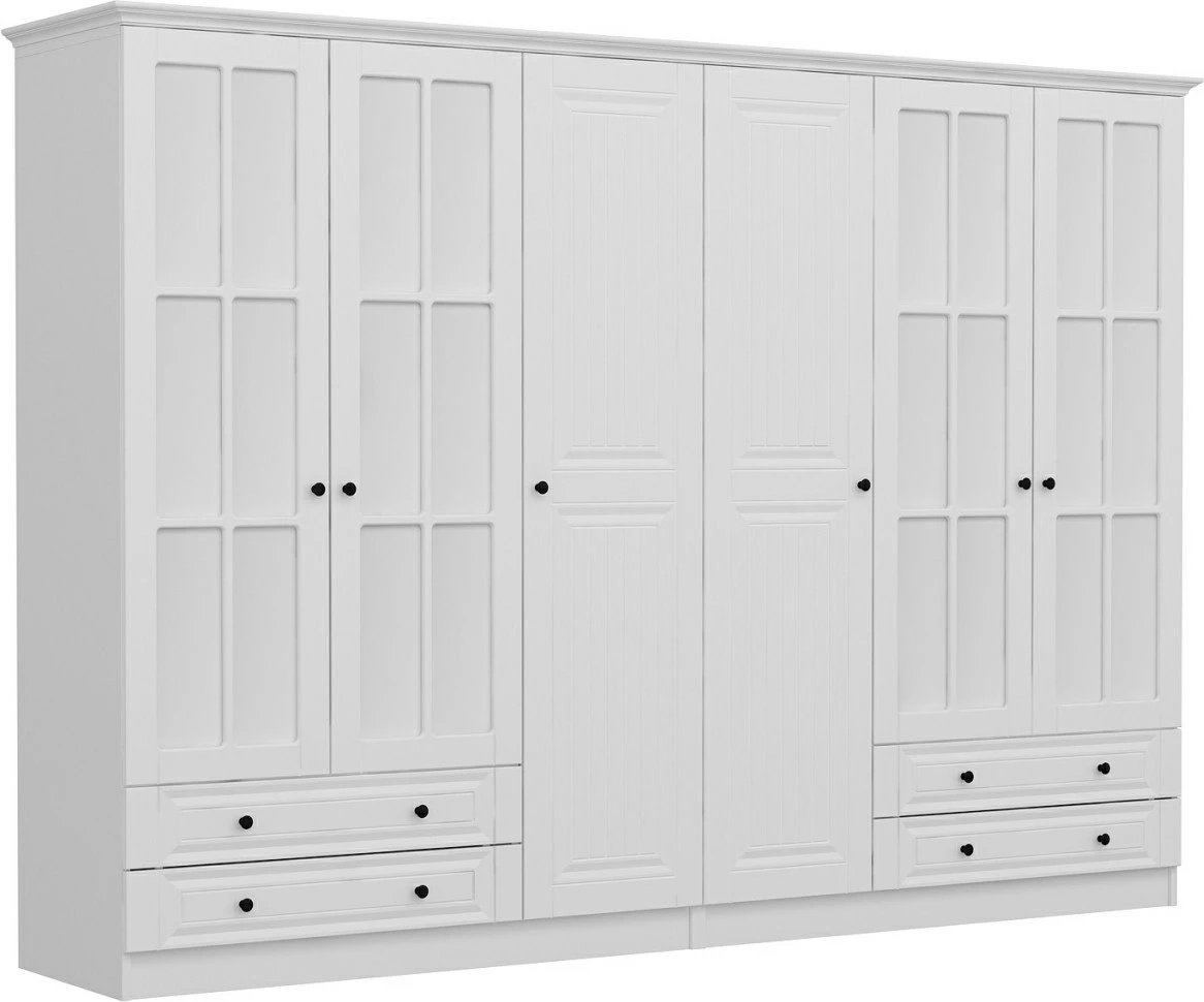 Dollap Skye Decor, ngjyrë e bardhë, Kale Mebran, 4020