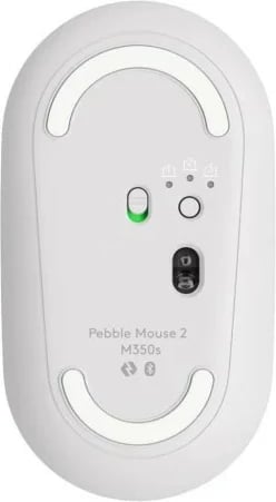 Maus wireless Logitech Pebble 2 M350s, Bluetooth, i bardhë