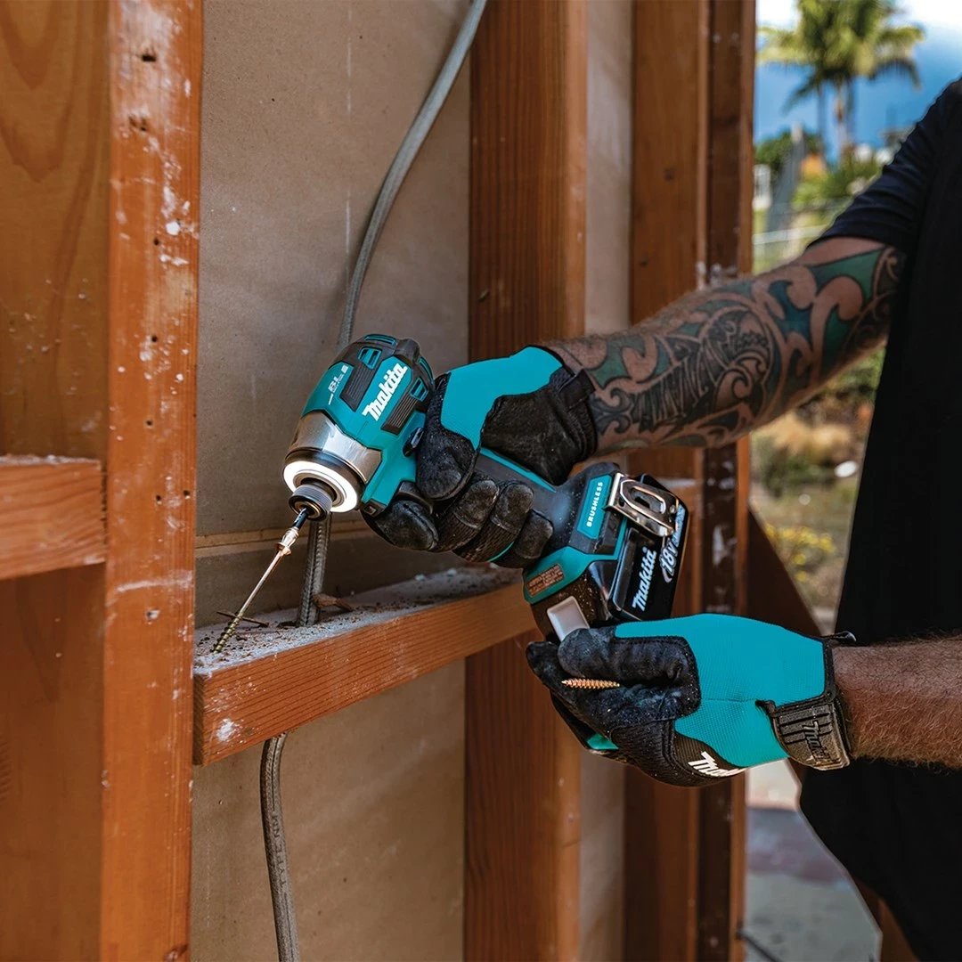 Makinë goditëse Makita DTD173Z, 18V, 3600 RPM, Li-Ion, Zezë/Kaltër