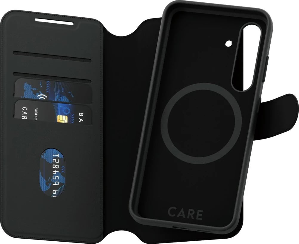 Mbështjellës PanzerGlass CARE Feature Case 2-in-1 MagSafe për Samsung S24+, i zi