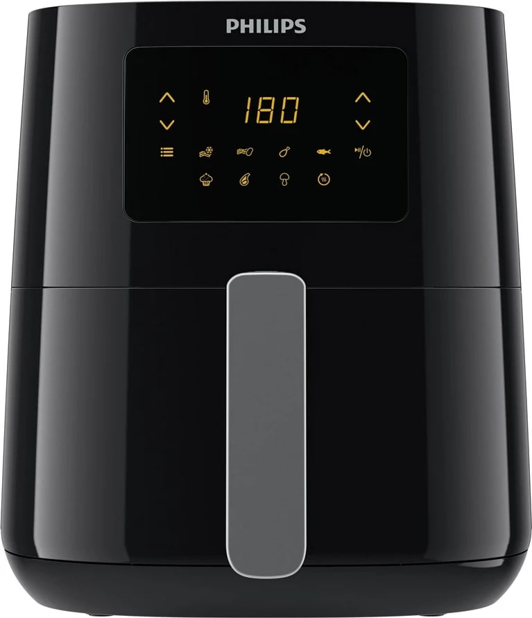 Fritezë me ajër Philips Essential HD9252/70, 4.1 L, 1400 W, e zezë
