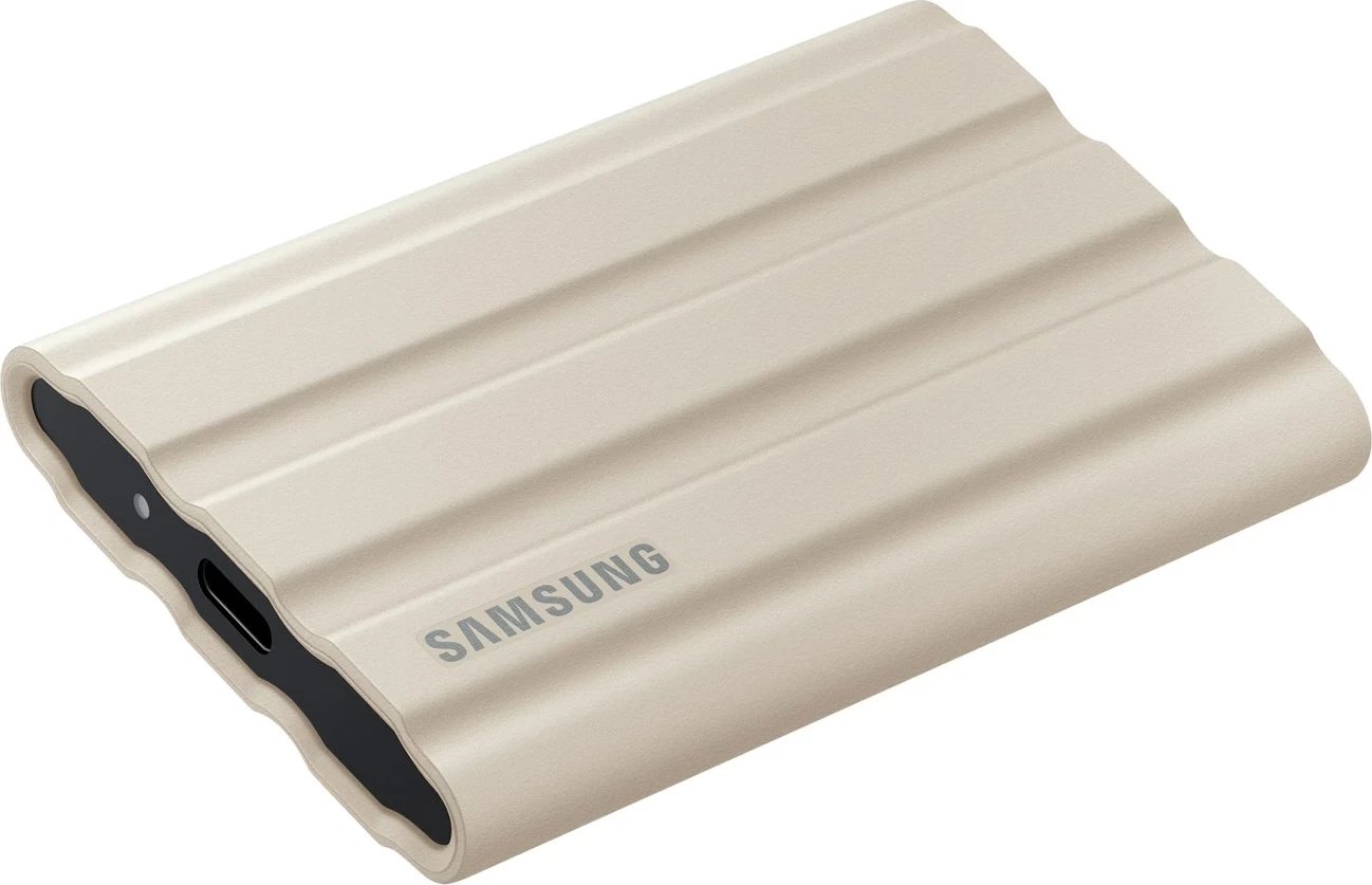 Disk i jashtëm SSD Samsung MU-PE2T0K, 2 TB, USB Type-C, Bezhë