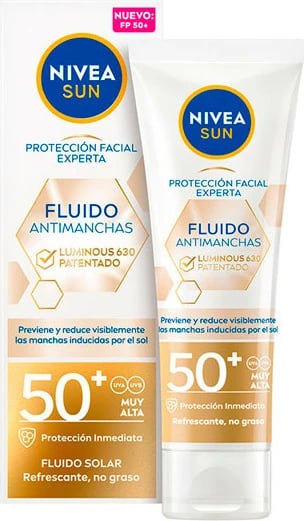Fluid për fytyrë Nivea Luminous 630 F50 unisex 40ml