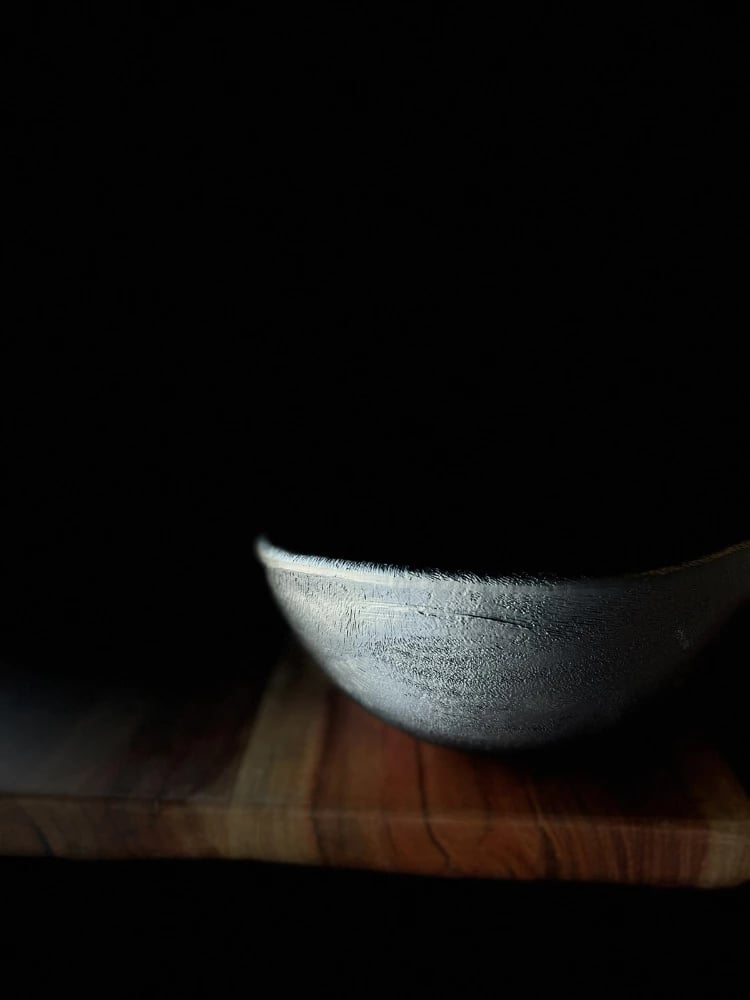 Enë dekorative BULAT, polirezine, e zezë, 34x26x14 cm