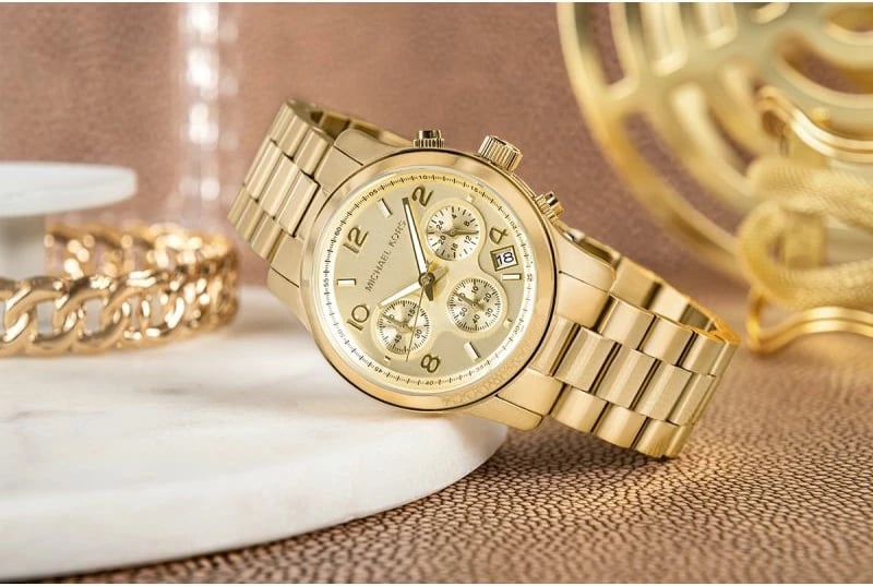 Orë dore për femra Michael Kors, ari