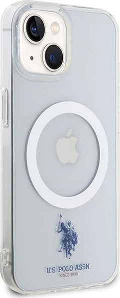 Mbështjellës U.S. Polo Assn. USHMP15SUCIT për iPhone 15 6.1", MagSafe, Transparent Mbështjellës U.S. Polo Assn. USHMP15SUCIT për iPhone 15 6.1", MagSafe, Transparent