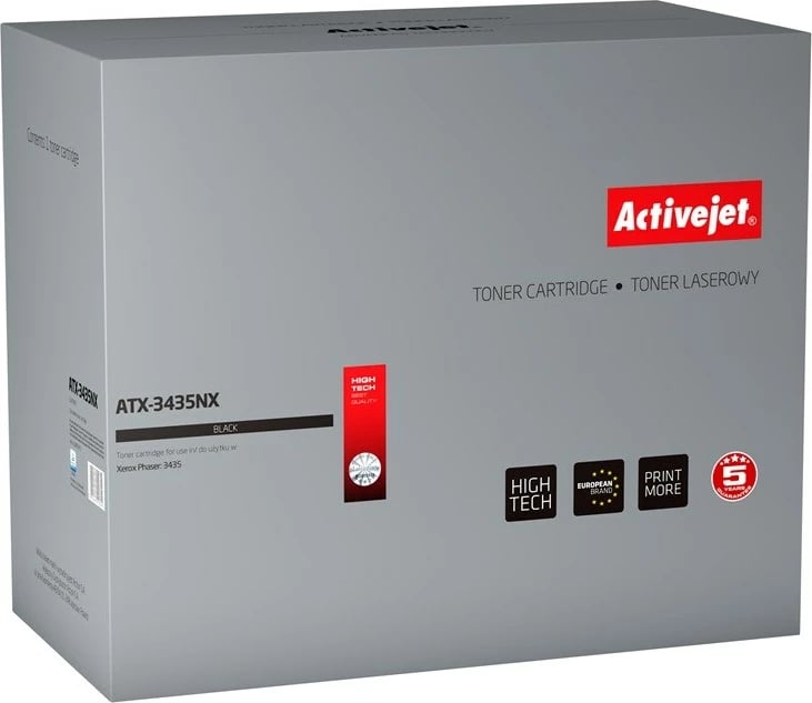 Toner zëvendësues Activejet ATX-3435NX për printer Xerox, i zi