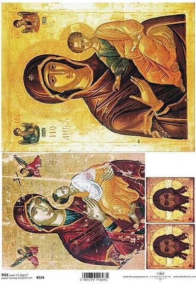 Letër orizi për ikonografi NEXT 21x29cm (ITD-R574)