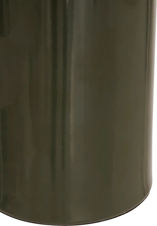 Llambë tavoline Mushi, metal, ngjyrë kaki, 20x24.5cm