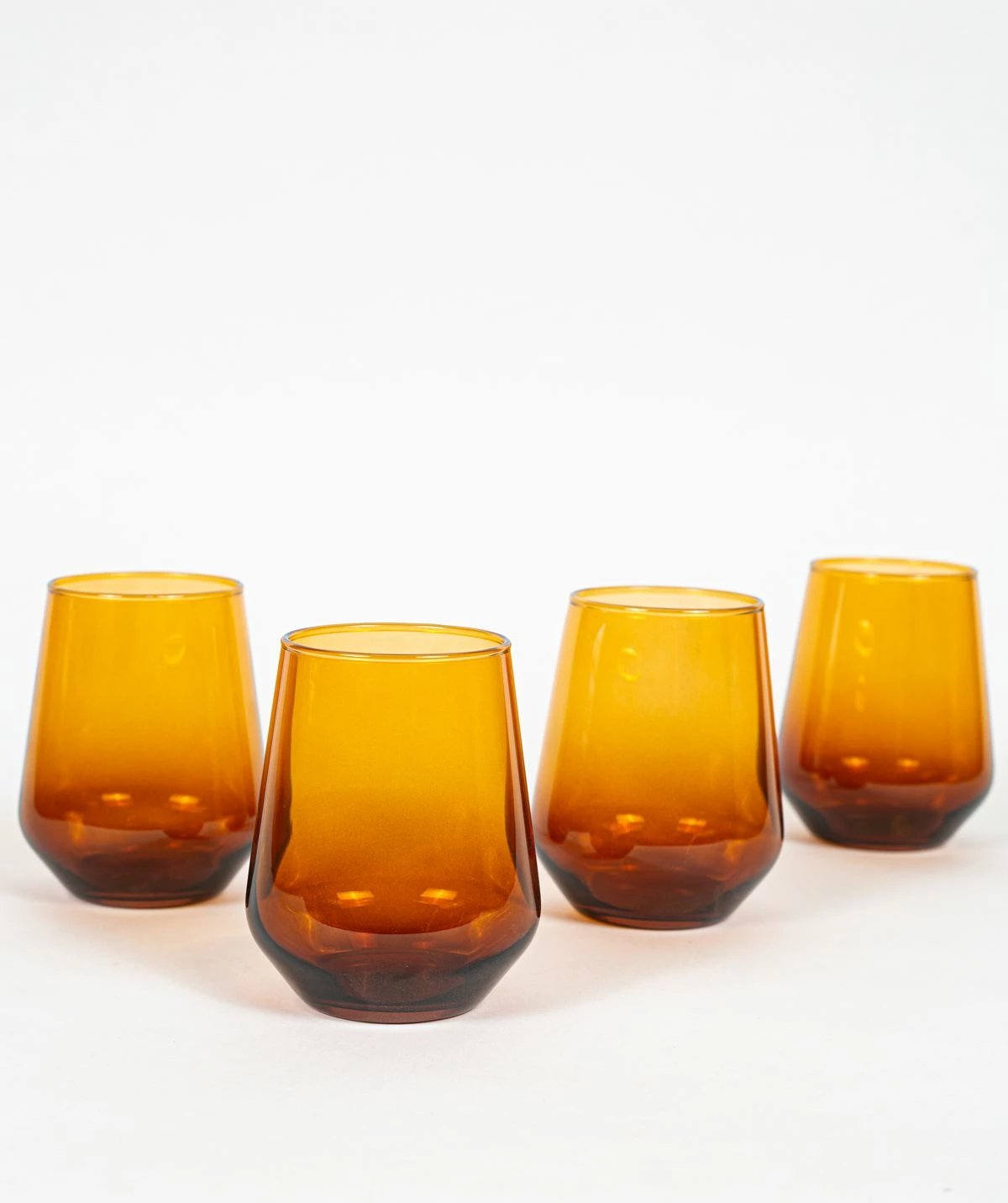 Set gotash qelqi (4 copë), Hermia Concept, New Iconic 425, ngjyrë amber