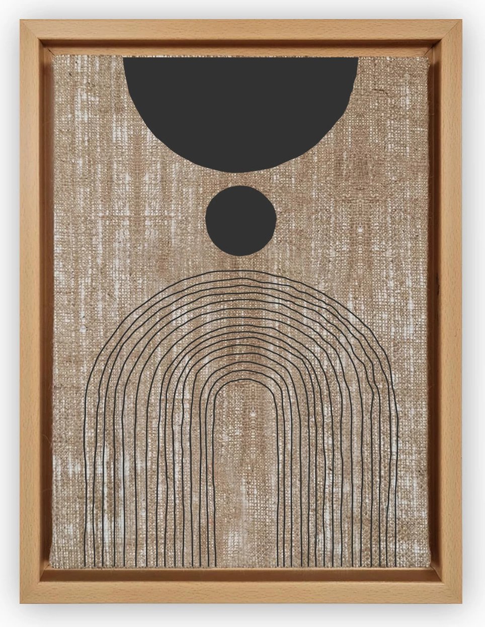 Pikturë dekorative në kanavacë, shumëngjyrëshe, Wallity, LNJ217893327734, 46x66cm