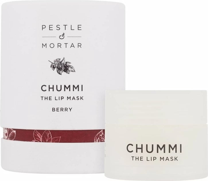 Maskë për buzë për femra Pestle & Mortar Chummi The Lip Mask Berry 20g
