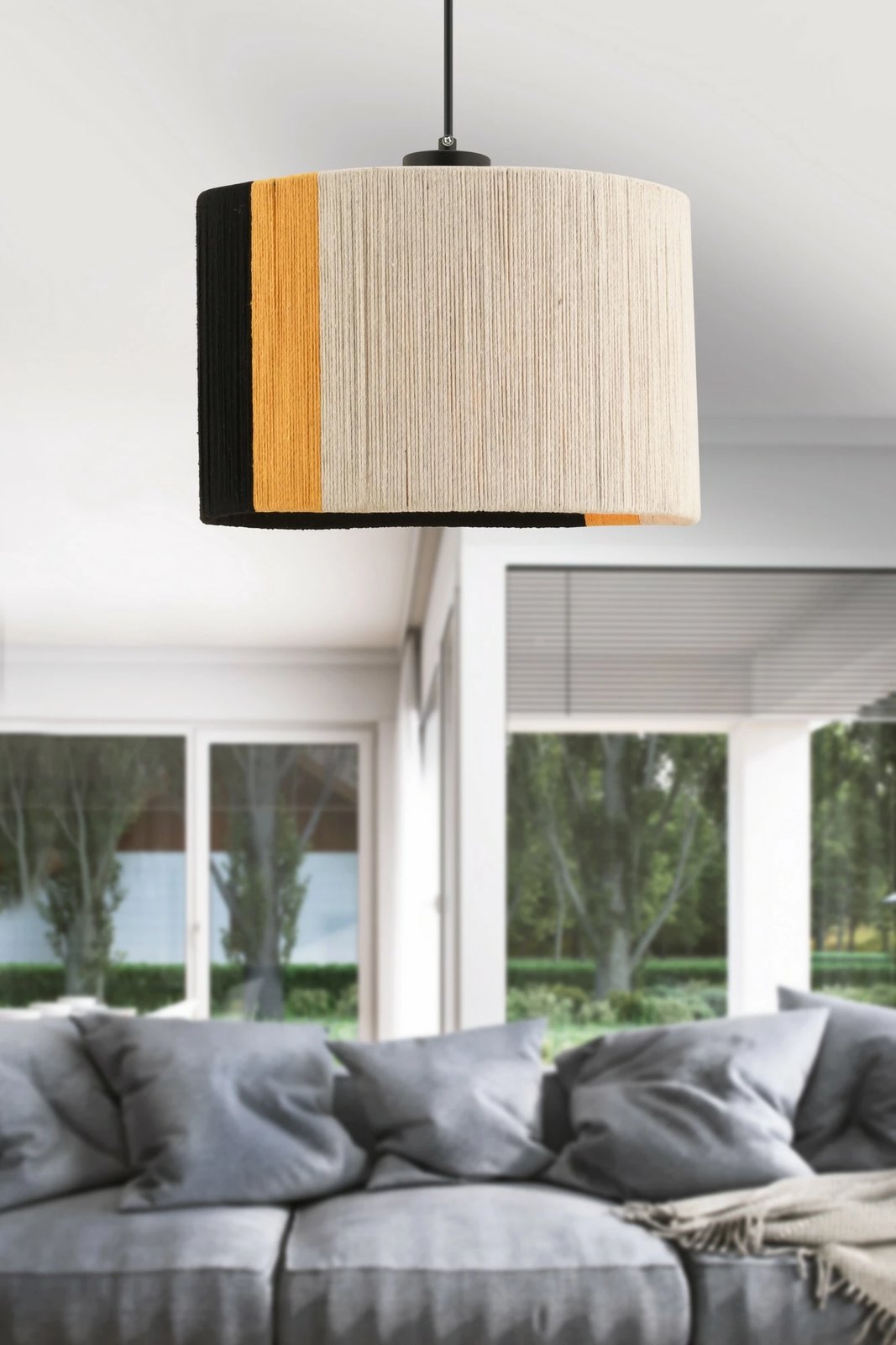 Llambë tavani Opviq, Cane, e bardhë, e verdhë, e zezë