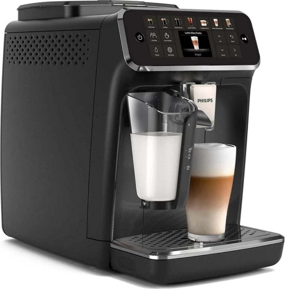 Aparat kafeje Philips 4400 LatteGo EP4441/50, automatik, zi, me mulli qeramike