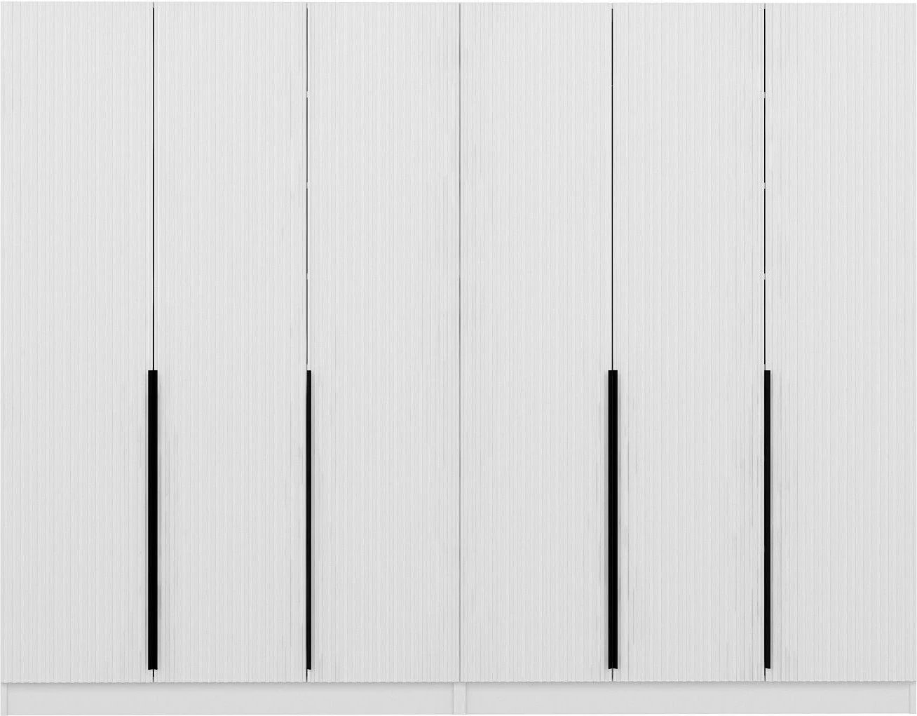 Stendë korridori, e bardhë, Skye Decor Noah, 270x210x35cm, set prej 6 pjesësh