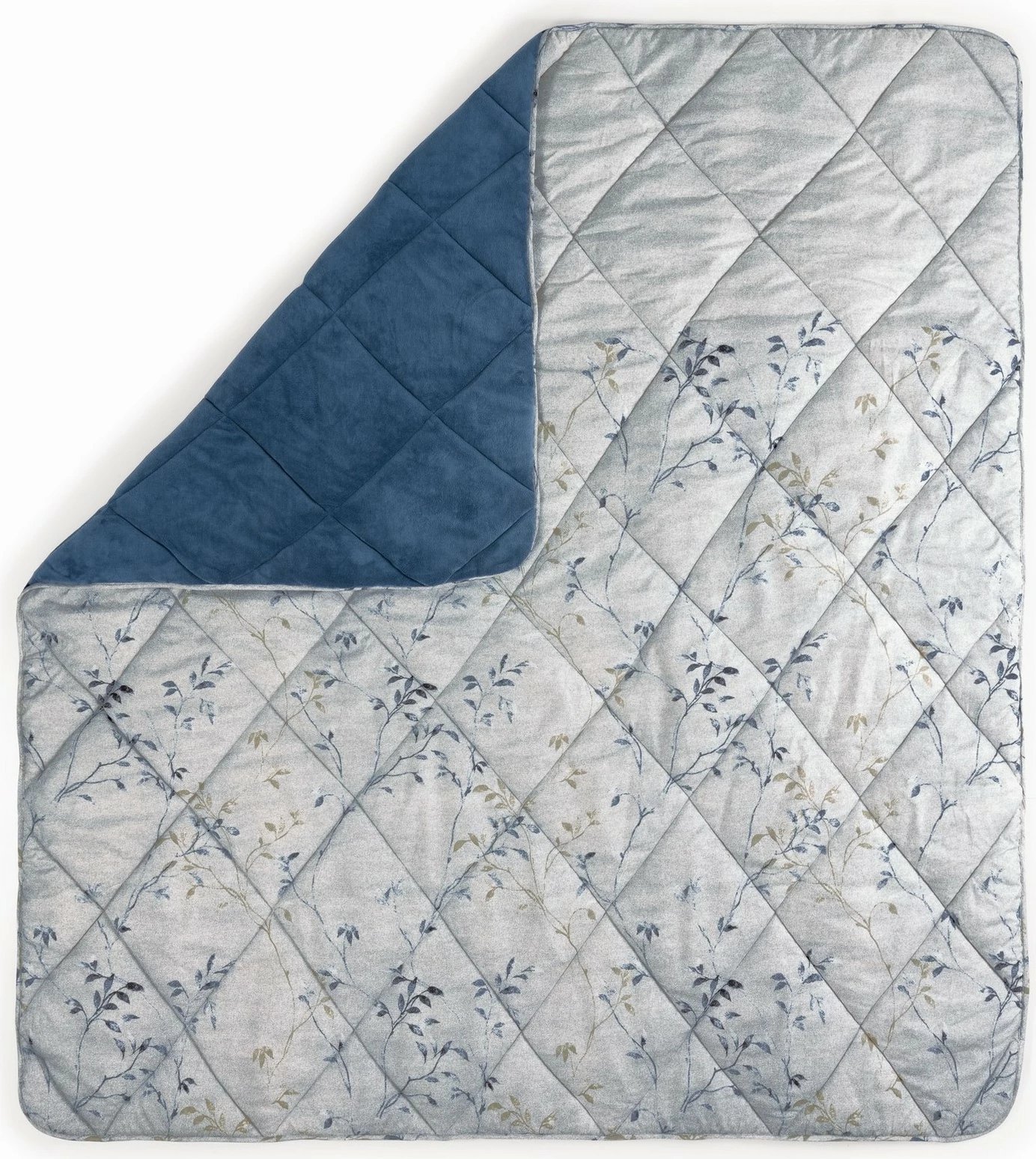 Jorgan dopio L'essentiel, kadife, ngjyrë Nitsa Denim Jorgan dopio L'essentiel, kadife, ngjyrë Nitsa Denim