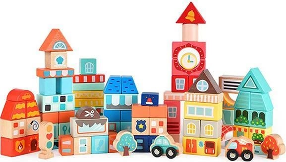 Blloqe druri me ngjyra Mideer 100 copë, në kuti dhurate