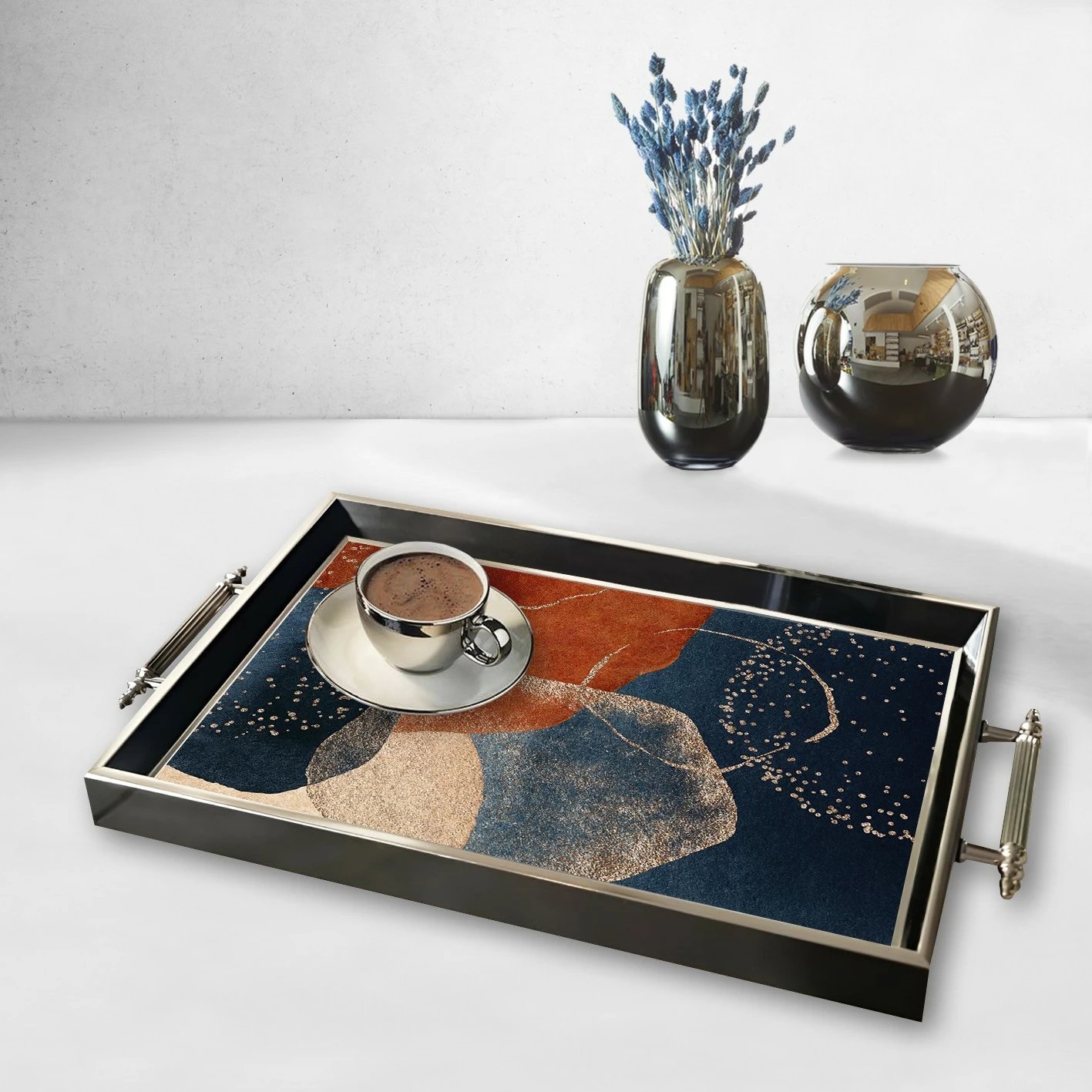 Tabaka xhami Aberto Design, shumëngjyrëshe, TPG9871