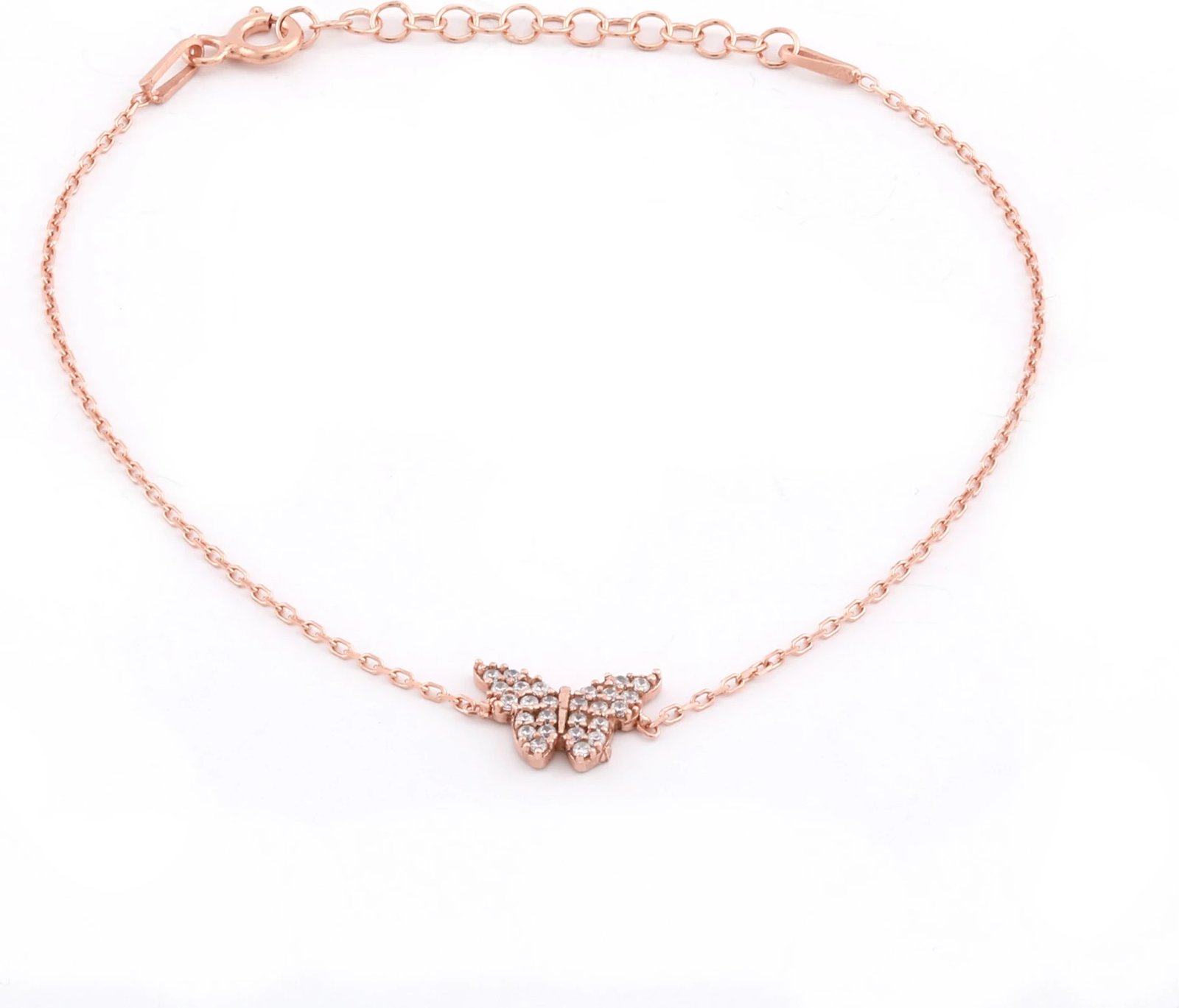 Byzylyk argjendi Jumeon, ngjyrë rozë e artë, 10280KLB