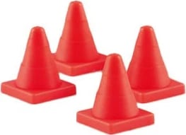 Veture policie me telekomandë Revell RC Mini RC, 8 cm, Blu/Argjend