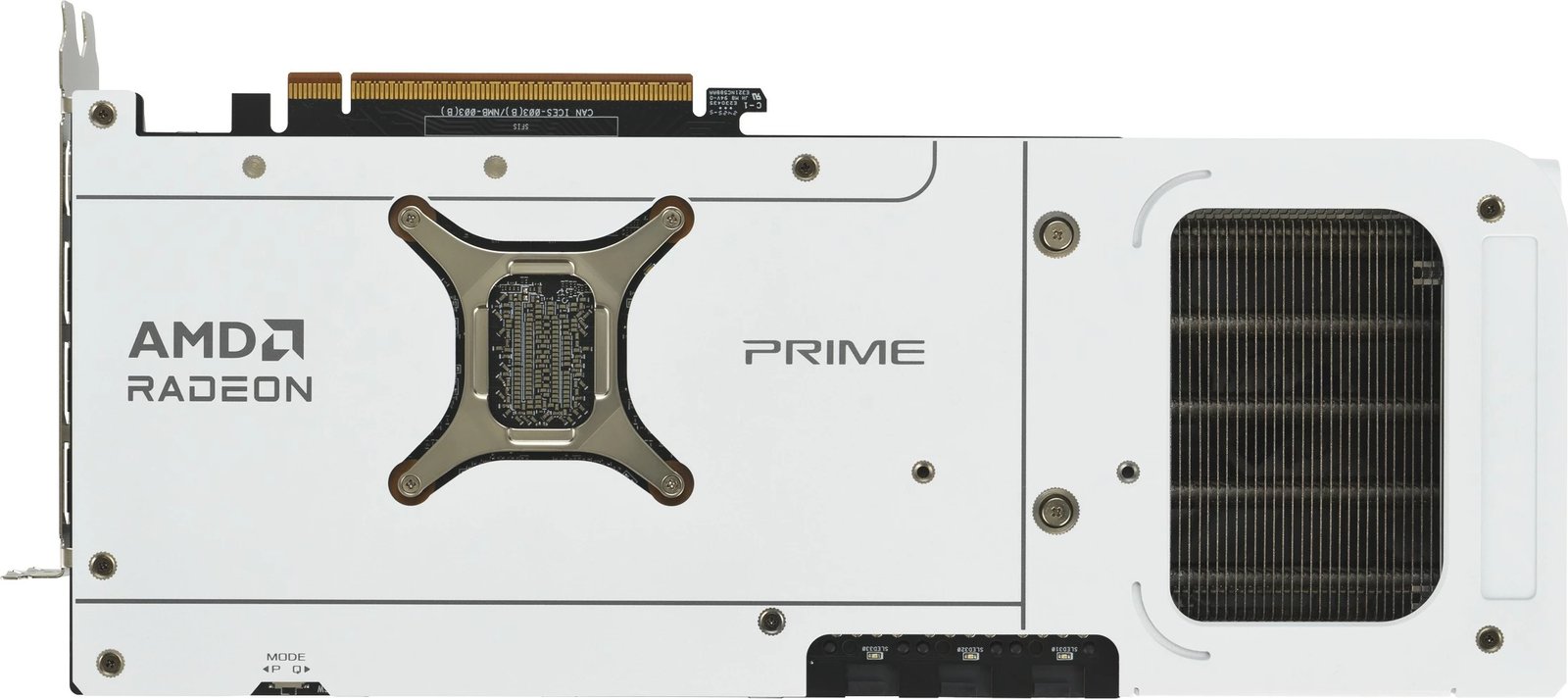 Kartelë grafike ASUS RX 9070XT PRIME 16GB GDDR6 e bardhë